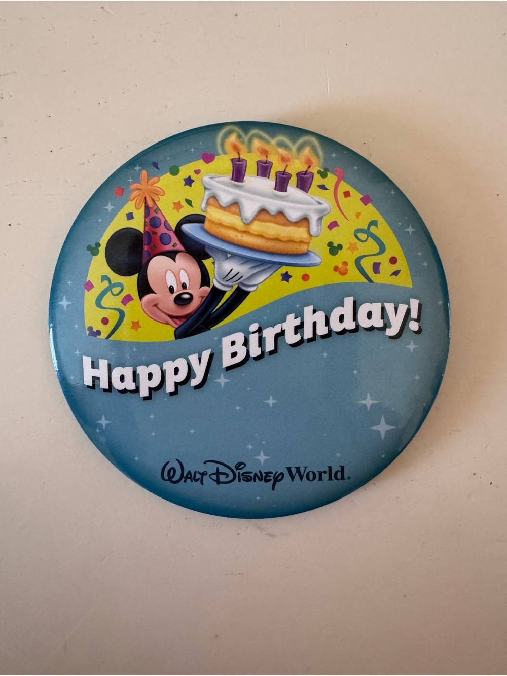 Disney World “Happy Birthday” Pin - New